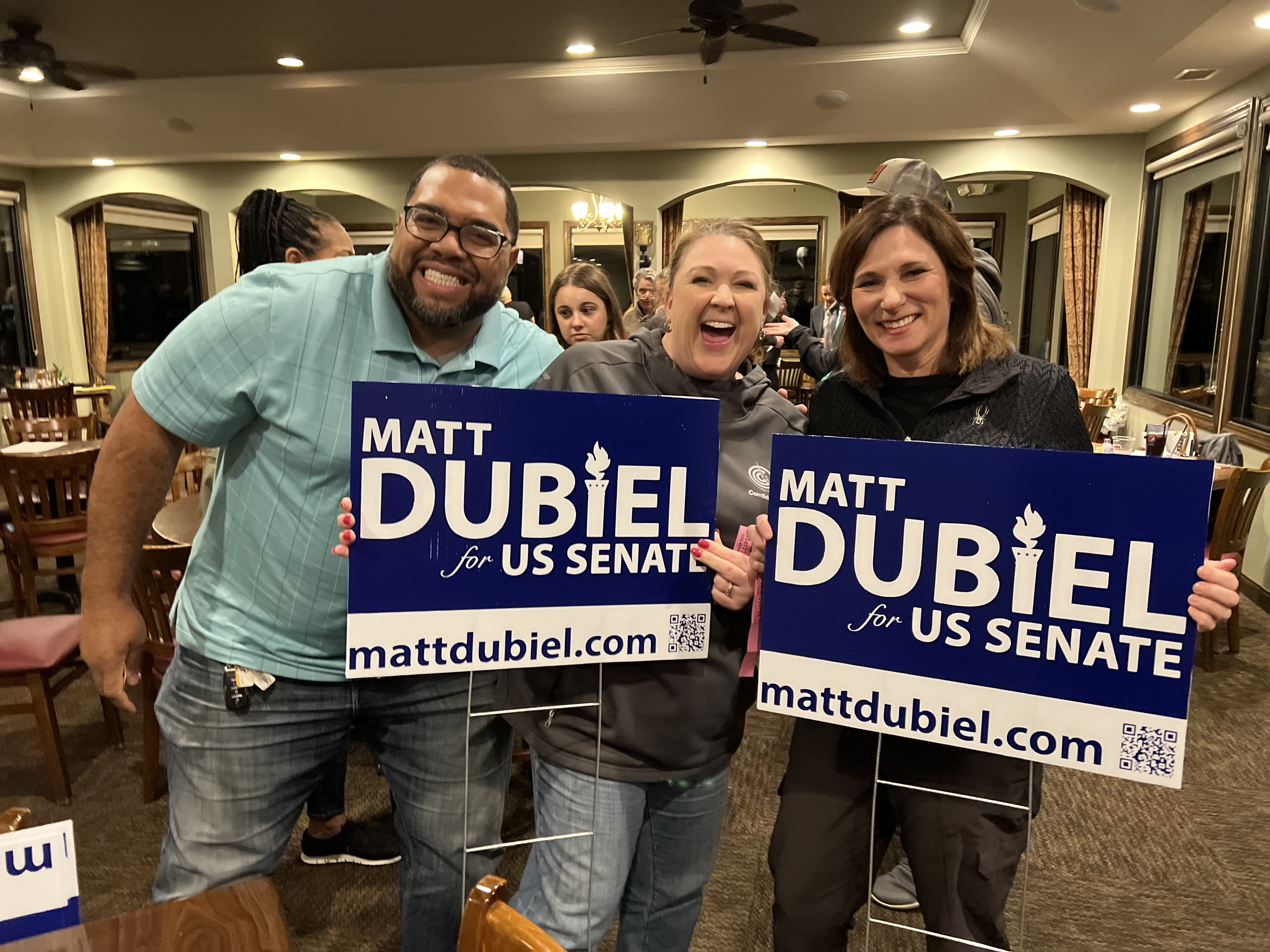 Matt Dubiel for US Senate Yard Signs Kendall County